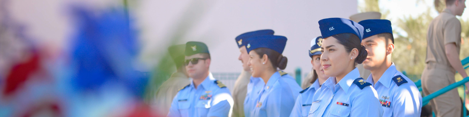 ROTC at memorial